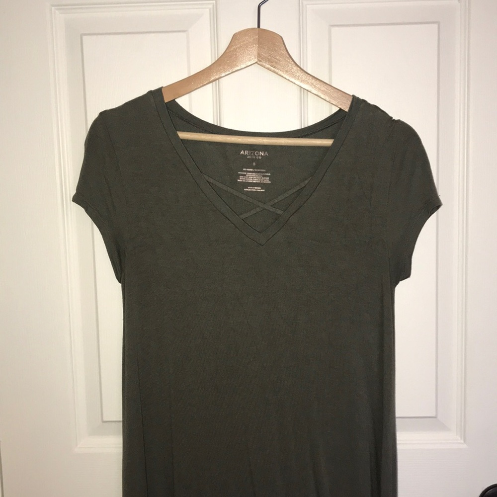 Olive Green Dress (Sz S)